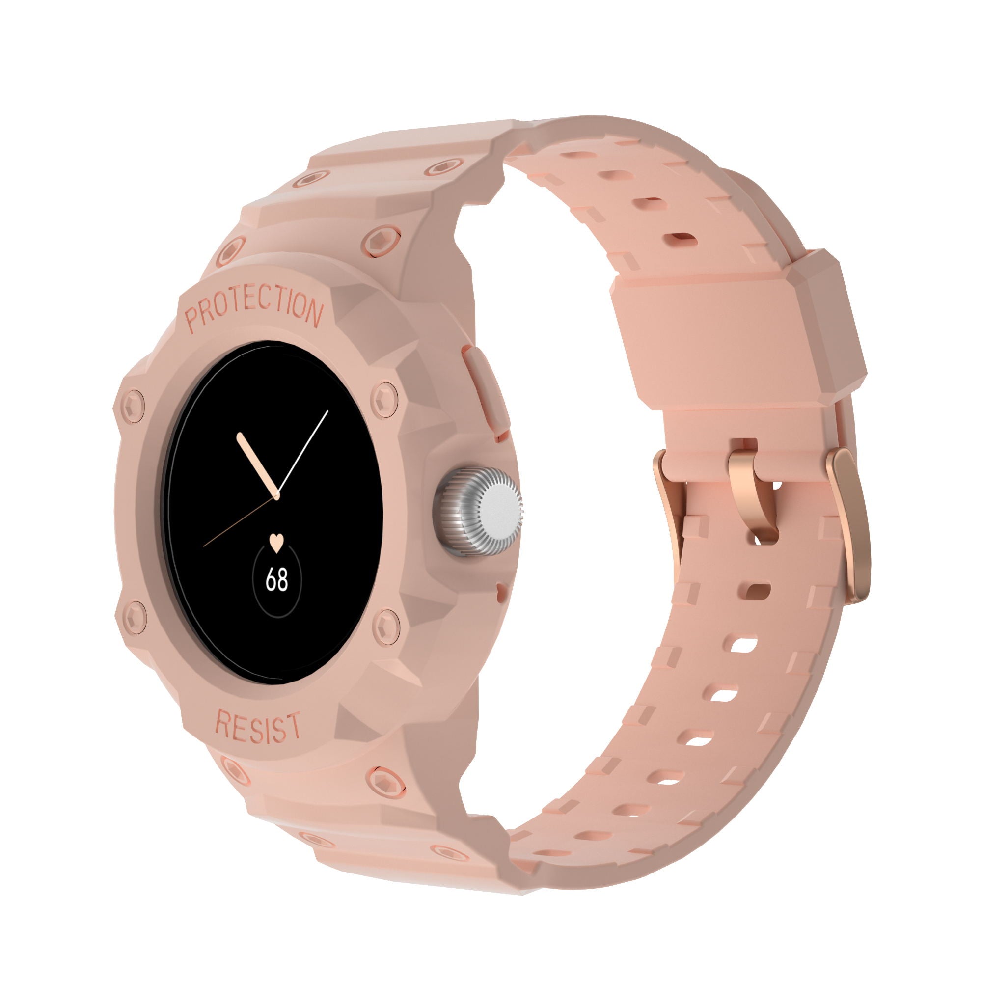 For Google Pixel Watch 2 Pixel Watch Integrated Design Soft TPU Replacement Watch Strap with Watch Case For Google Pixel Watch 2 Pixel Watch Integrated Design Soft TPU Replacement Watch Strap with Watch Case